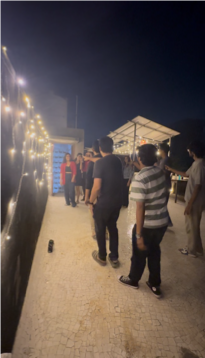 Event choreography rehearsal